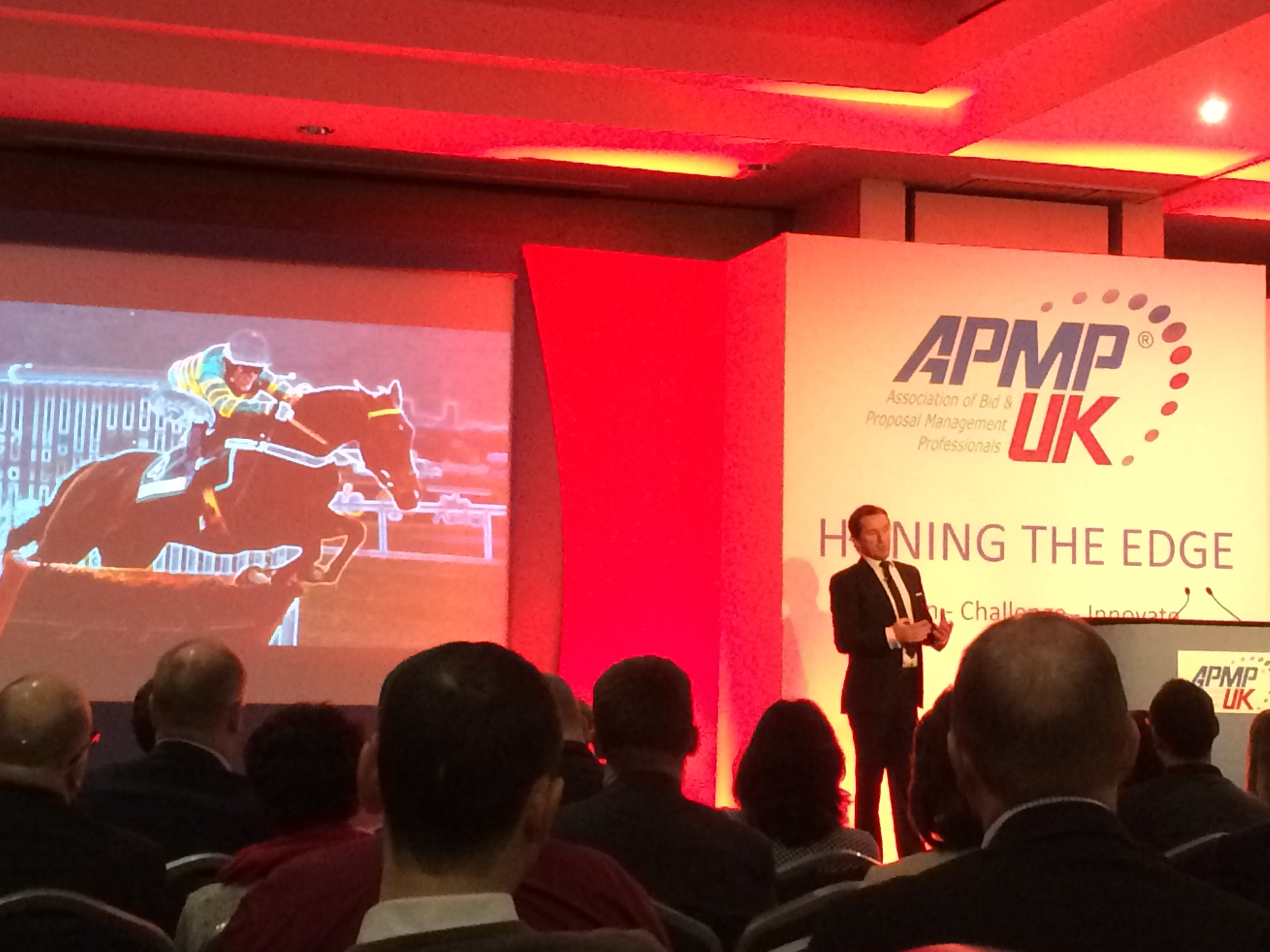 AP McCoy opens the APMP UK Annual Conference with Keynote Speech