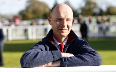 Luke Harvey hosts for a Naval Company at the Cheltenham Festival