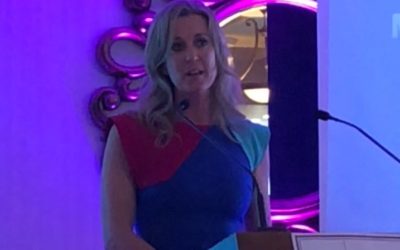 Chanelle Lady McCoy speaks at Network Mayo Awards in Ballina