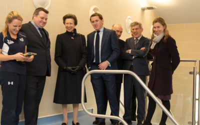 AP McCoy joins the Princess Royal at IJF centre re-opening