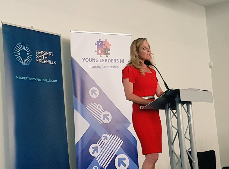 Chanelle McCoy provides Keynote at Young Leaders Conference