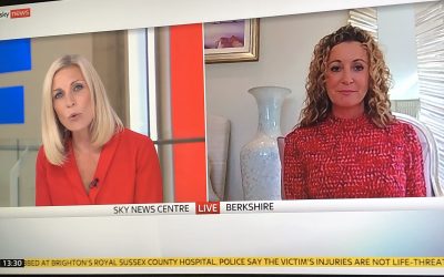 Chanelle, Lady McCoy appears on Sky News to discuss her CBD clinical trials
