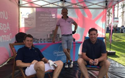 Sir AP McCoy supports Alzheimer’s Society at Wentworth