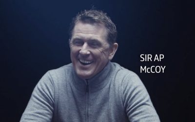 Sir AP McCoy films Grand National preview with Rio Ferdinand