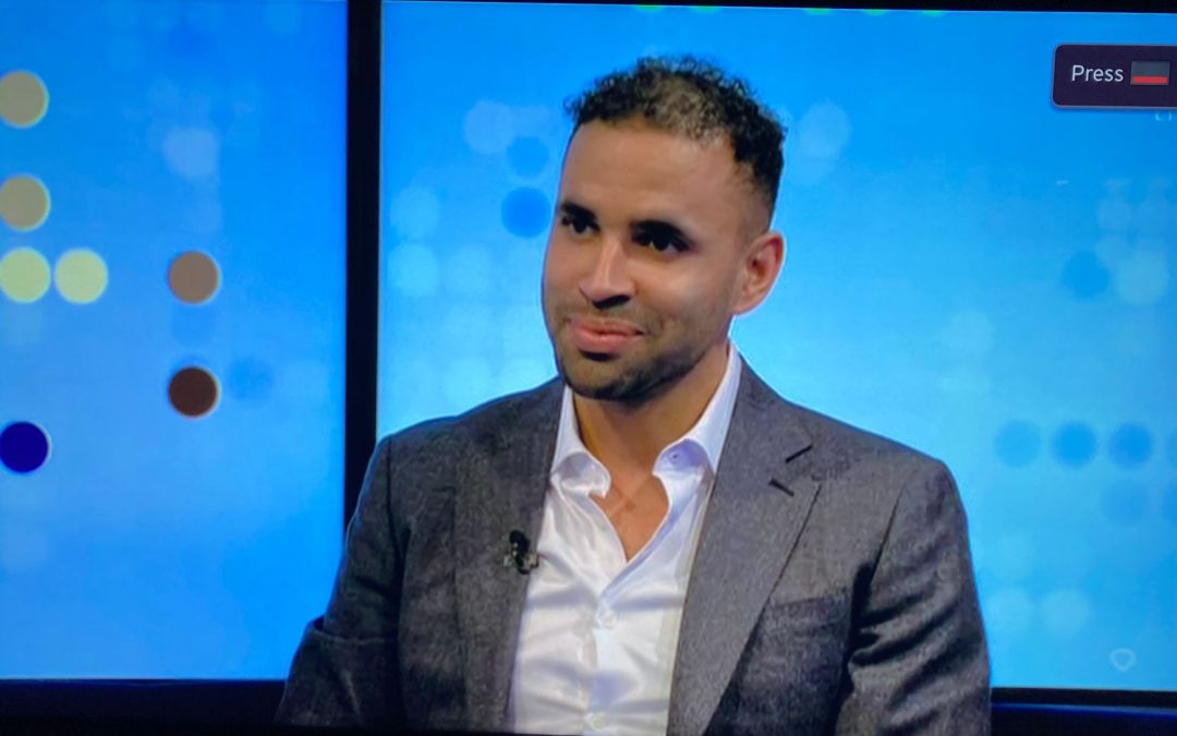 Hal Robson-Kanu covers double header in Sky Sports studio