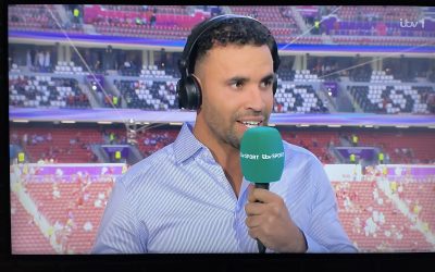 Hal Robson-Kanu joins ITV in studio for Morocco v Croatia