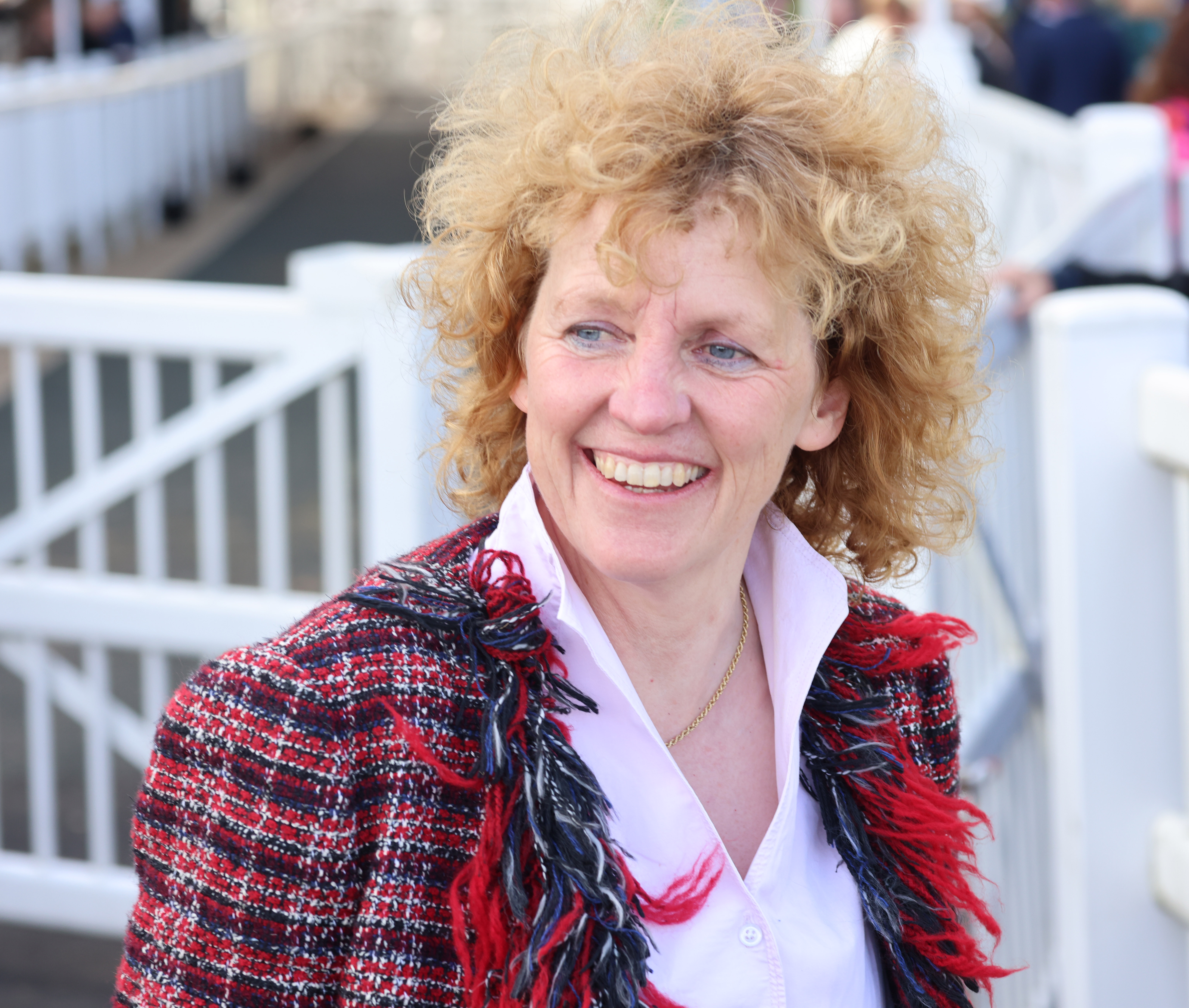 Lucinda Russell films content for Bet365 ahead of The Festival