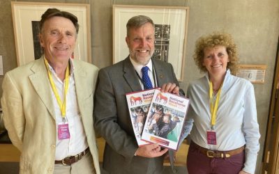 Lucinda Russell & Peter Scudamore talk to Scottish Parliament