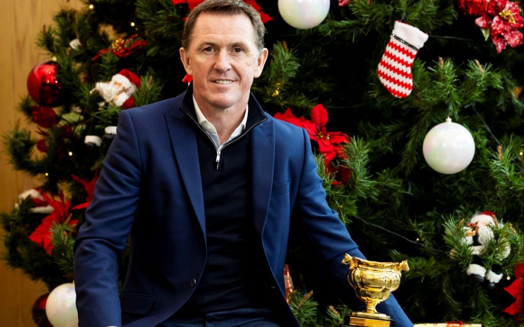 Sir AP McCoy joins the Cheltenham Gold Cup tour in Aidrie