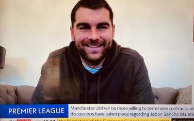 Sam Vokes Guest Appears on The Football Show on Sky Sports