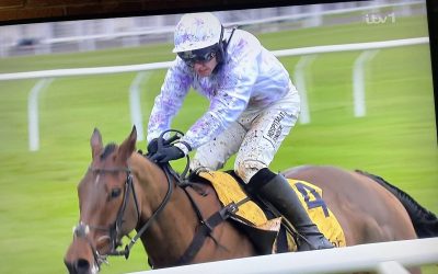 Jonjo O’Neill Jr wins the Betfair Exchange Handicap at Cheltenham