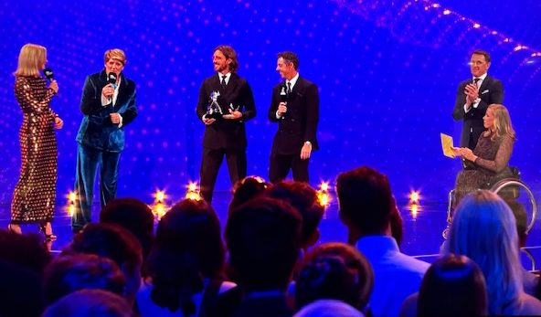 Sir AP McCoy presents SPOTY’s Team of the Year awards
